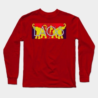 Laos Long Sleeve T-Shirt